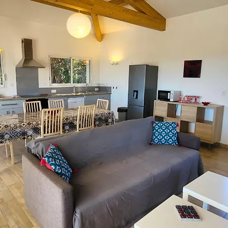 Casa Chjara 10 Pers Piscine Privee San Cipriano Hébergement de vacances Lecci