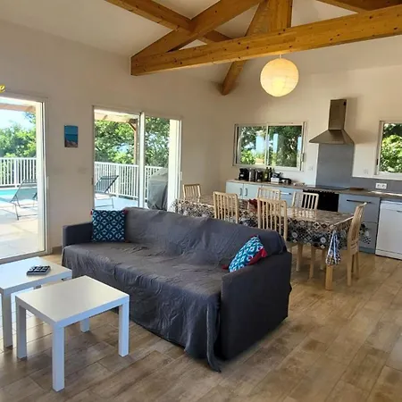 Hébergement de vacances Casa Chjara 10 Pers Piscine Privee San Cipriano *
